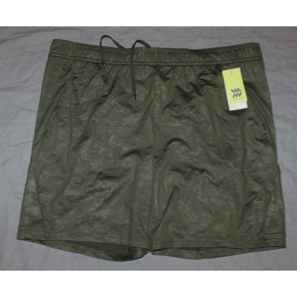 Target "All in Motion Mens Training Shorts. Sz. XXL 9" inseam Olive green